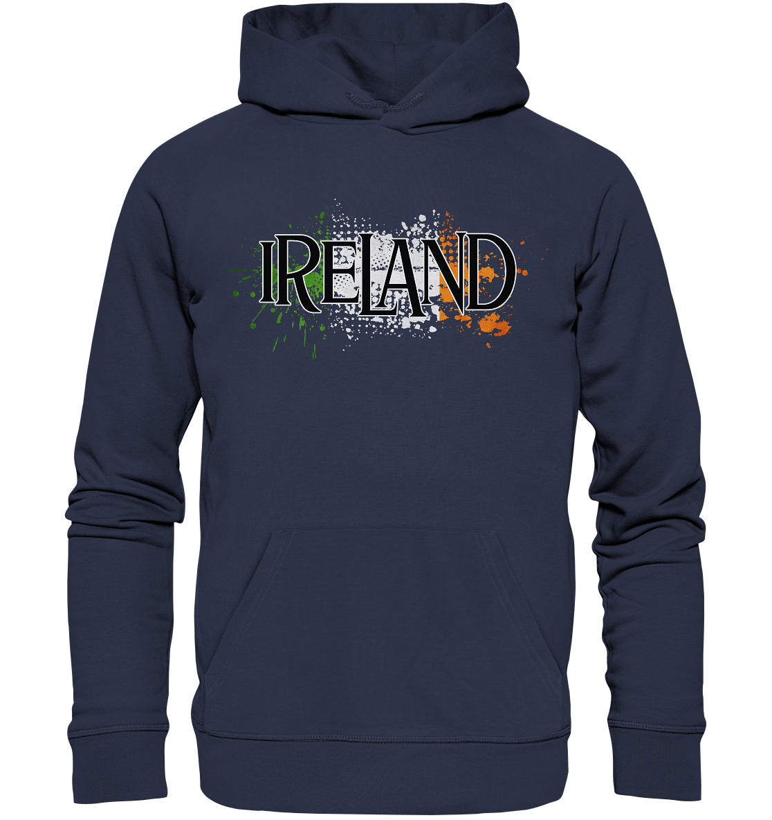 Ireland "Flag Splatter" - Premium Unisex Hoodie