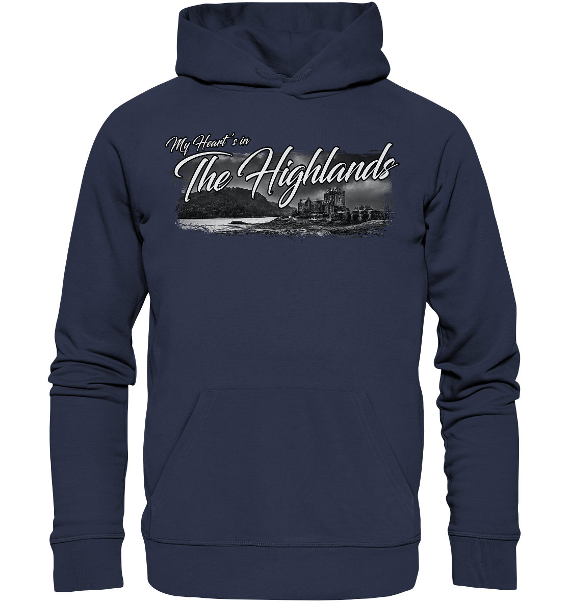 "My Heart's In The Highlands" - Premium Unisex Hoodie