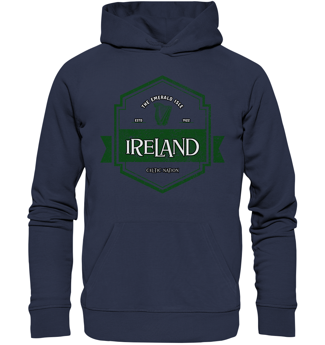 Ireland "The Emerald Isle / Celtic Nation" - Premium Unisex Hoodie