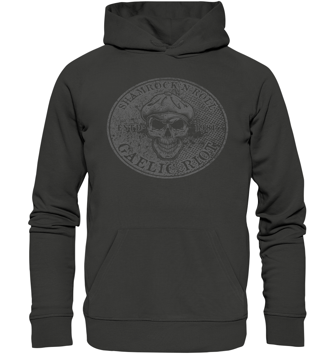 Shamrock And Roll "Skull / Gaelic Riot" - Premium Unisex Hoodie