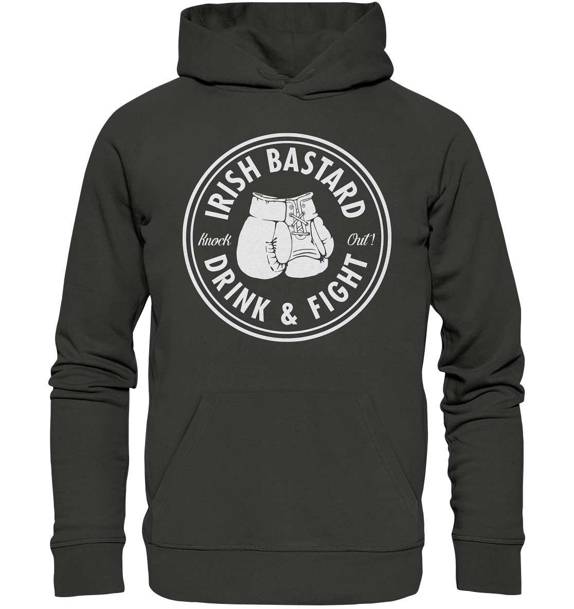 Irish Bastard "Drink & Fight" - Premium Unisex Hoodie