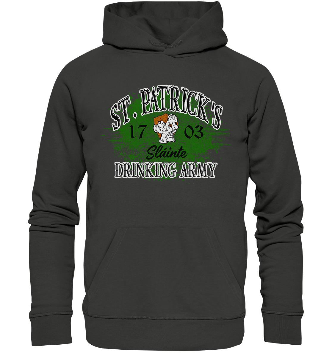 St. Patrick's Drinking Army "Sláinte" - Premium Unisex Hoodie