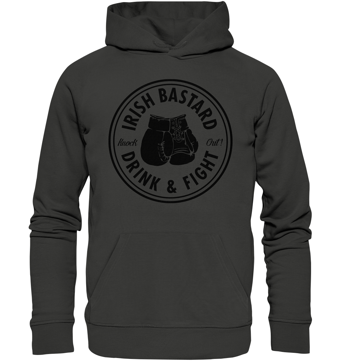 Irish Bastard "Drink & Fight" - Premium Unisex Hoodie