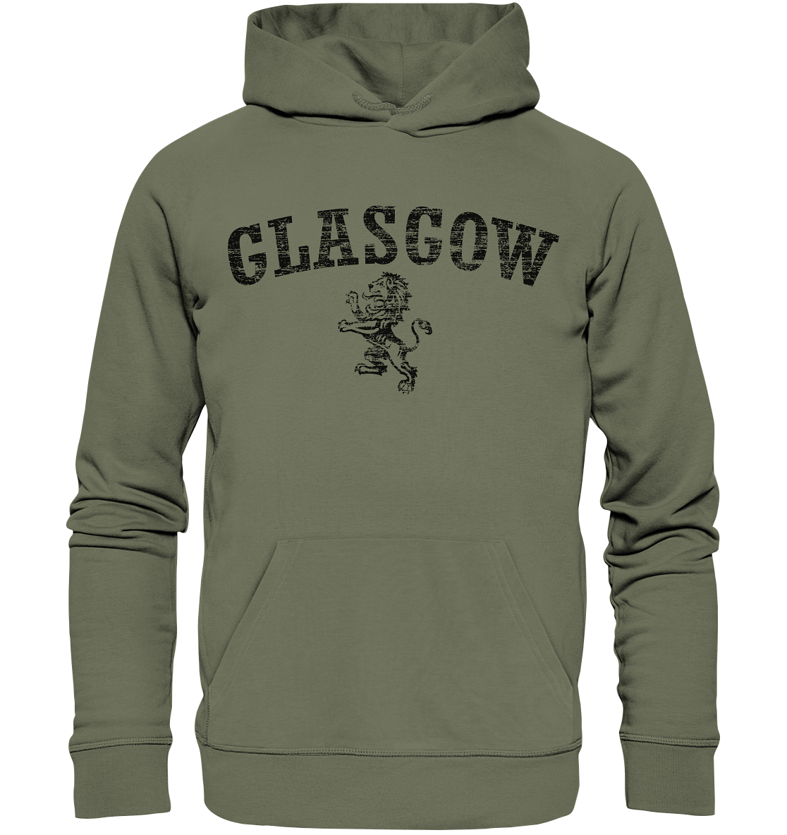 "Glasgow - Lion" - Premium Unisex Hoodie