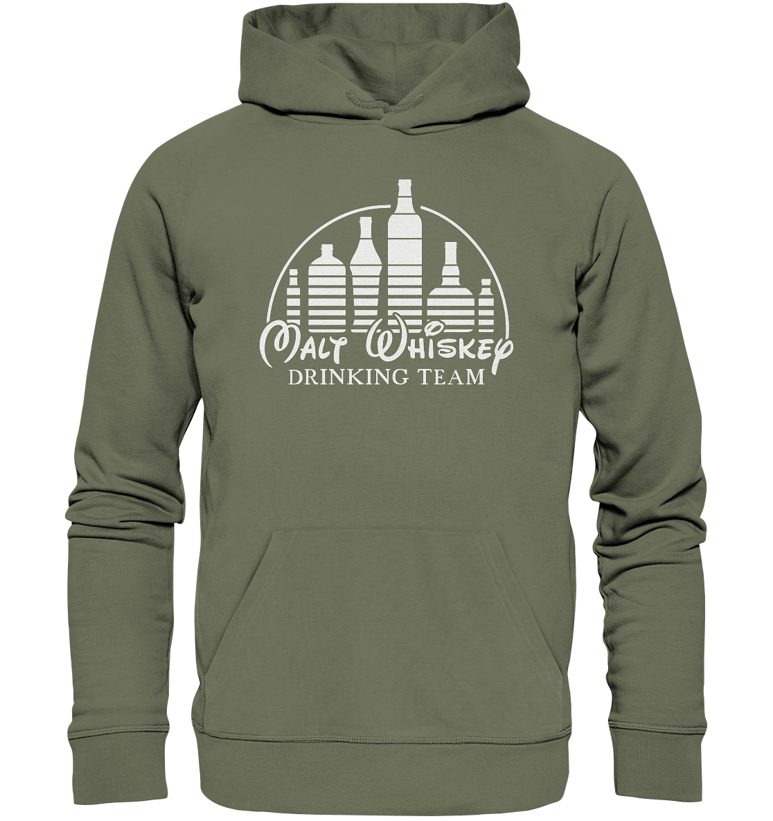 Malt Whiskey "Drinking Team" - Premium Unisex Hoodie