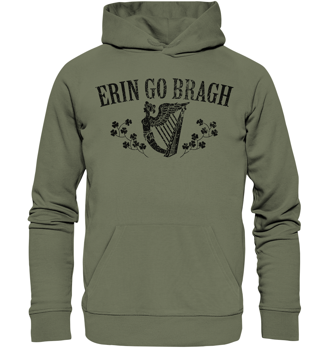 Erin Go Bragh "Harp" - Premium Unisex Hoodie
