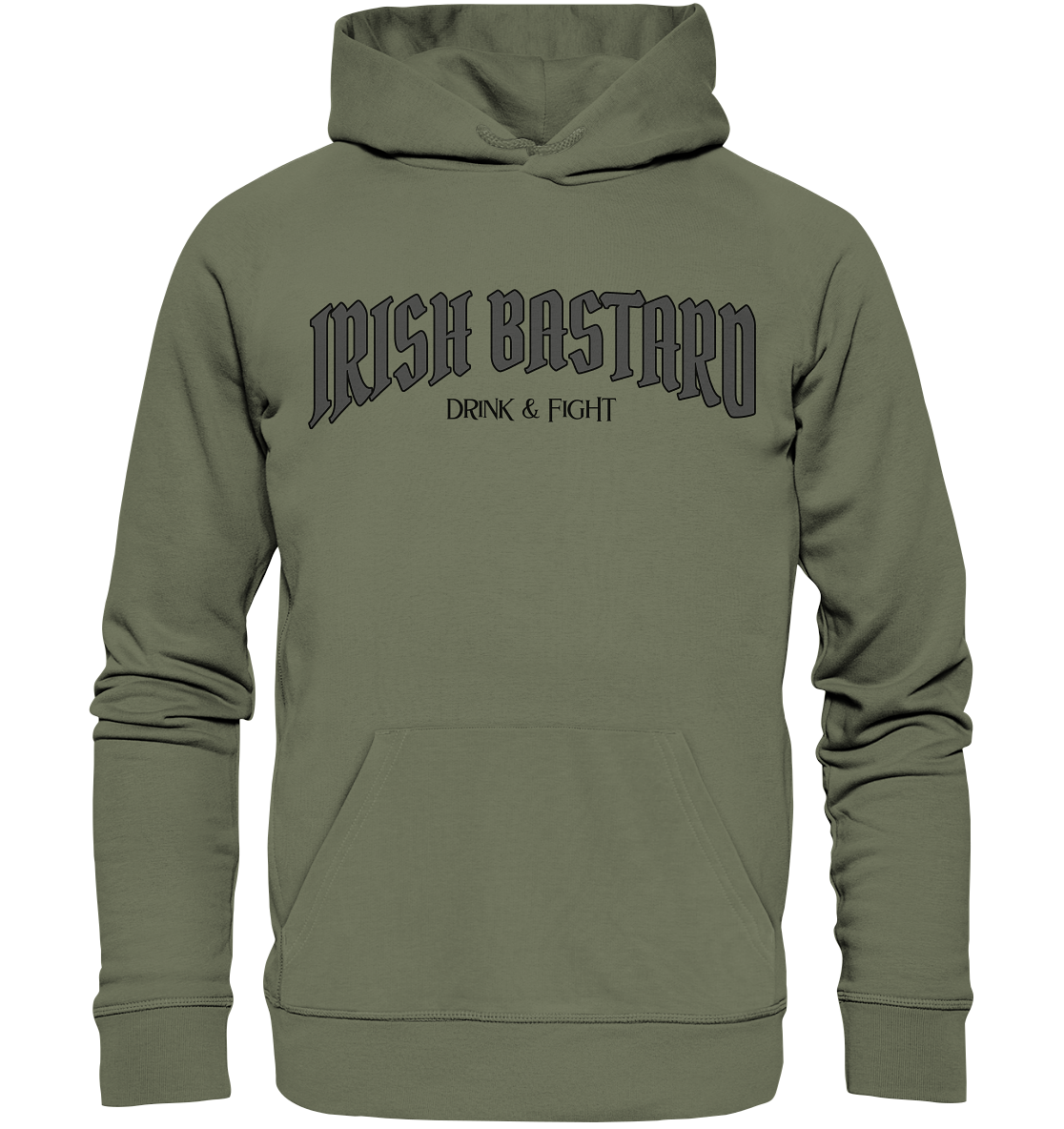 Irish Bastard "Drink & Fight" - Premium Unisex Hoodie