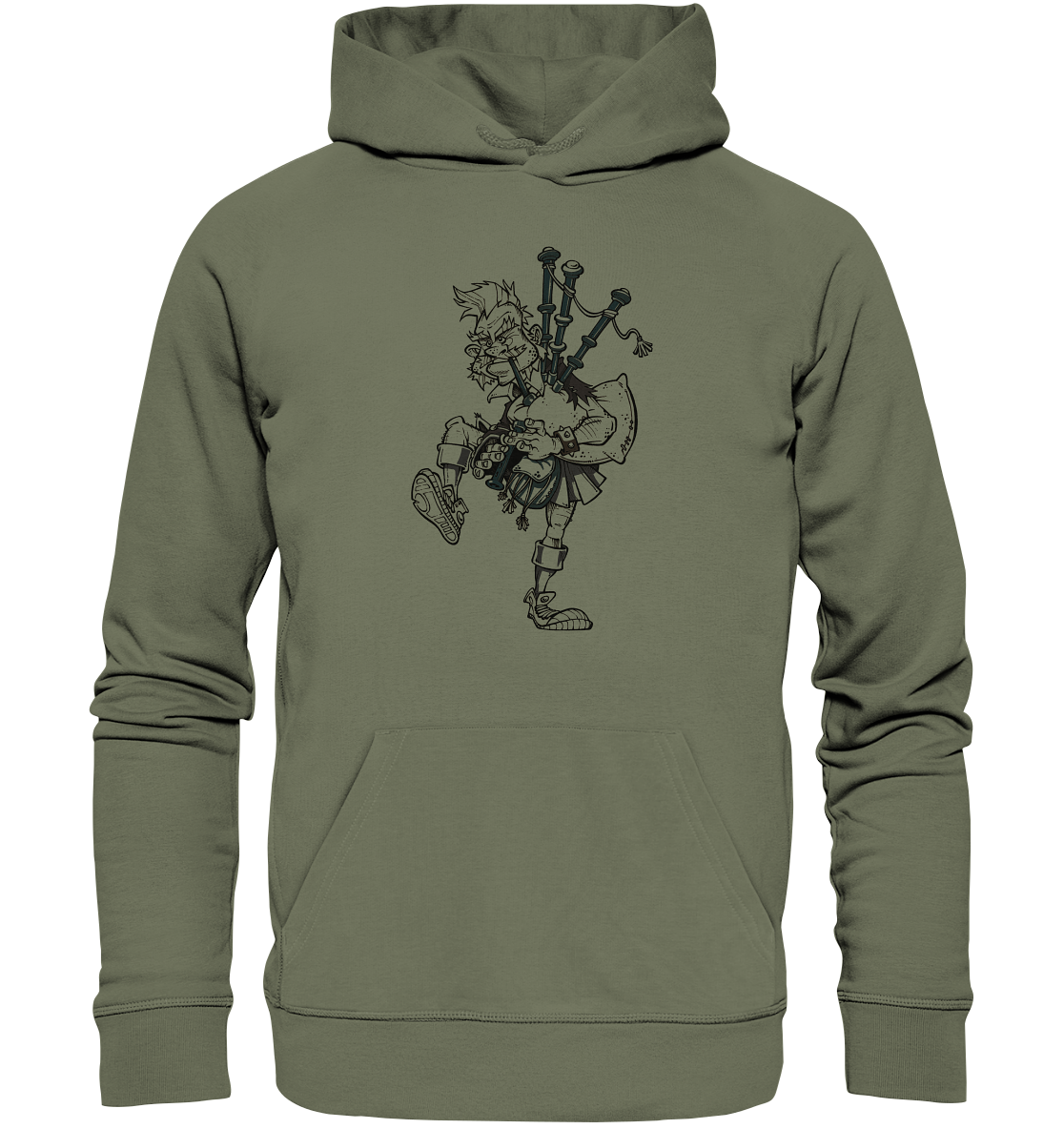 Bagpiper - Premium Unisex Hoodie