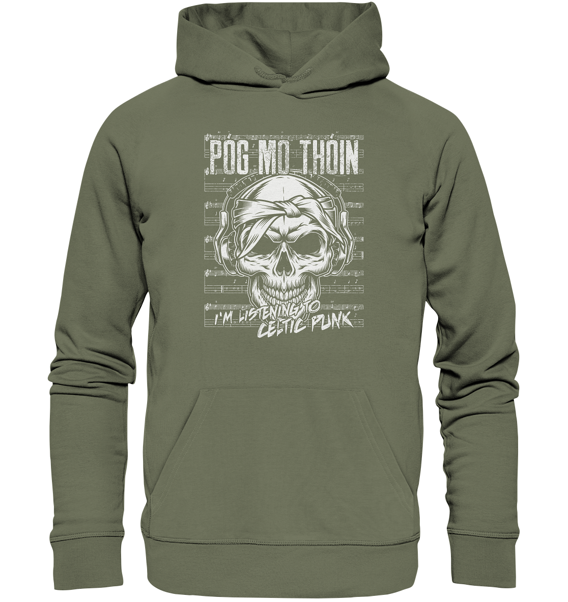 Póg Mo Thóin "Celtic Punk" - Premium Unisex Hoodie