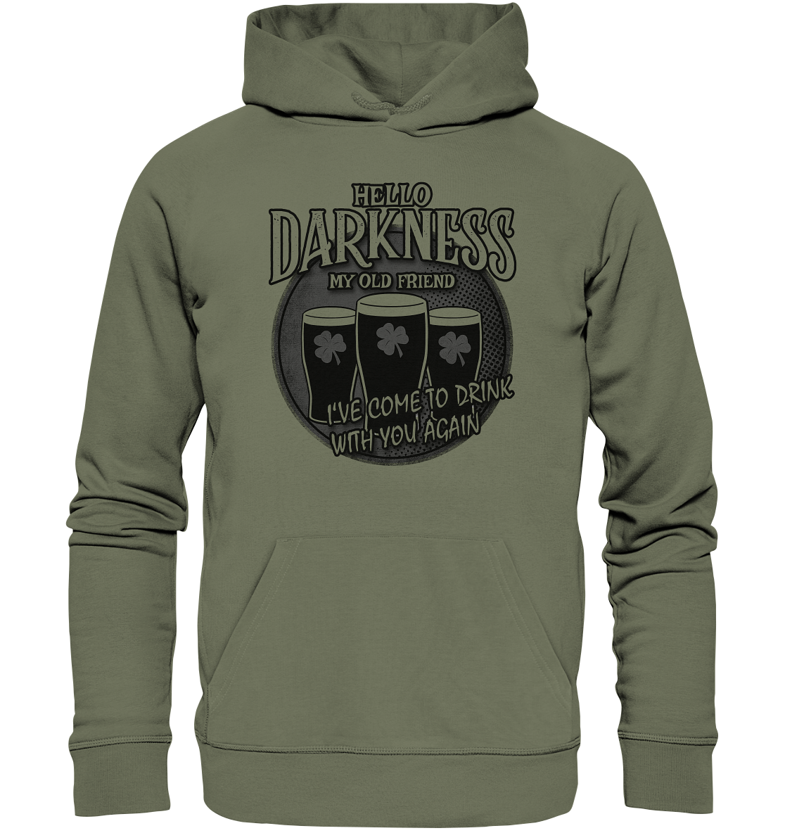 Hello Darkness My Old Friend - Premium Unisex Hoodie