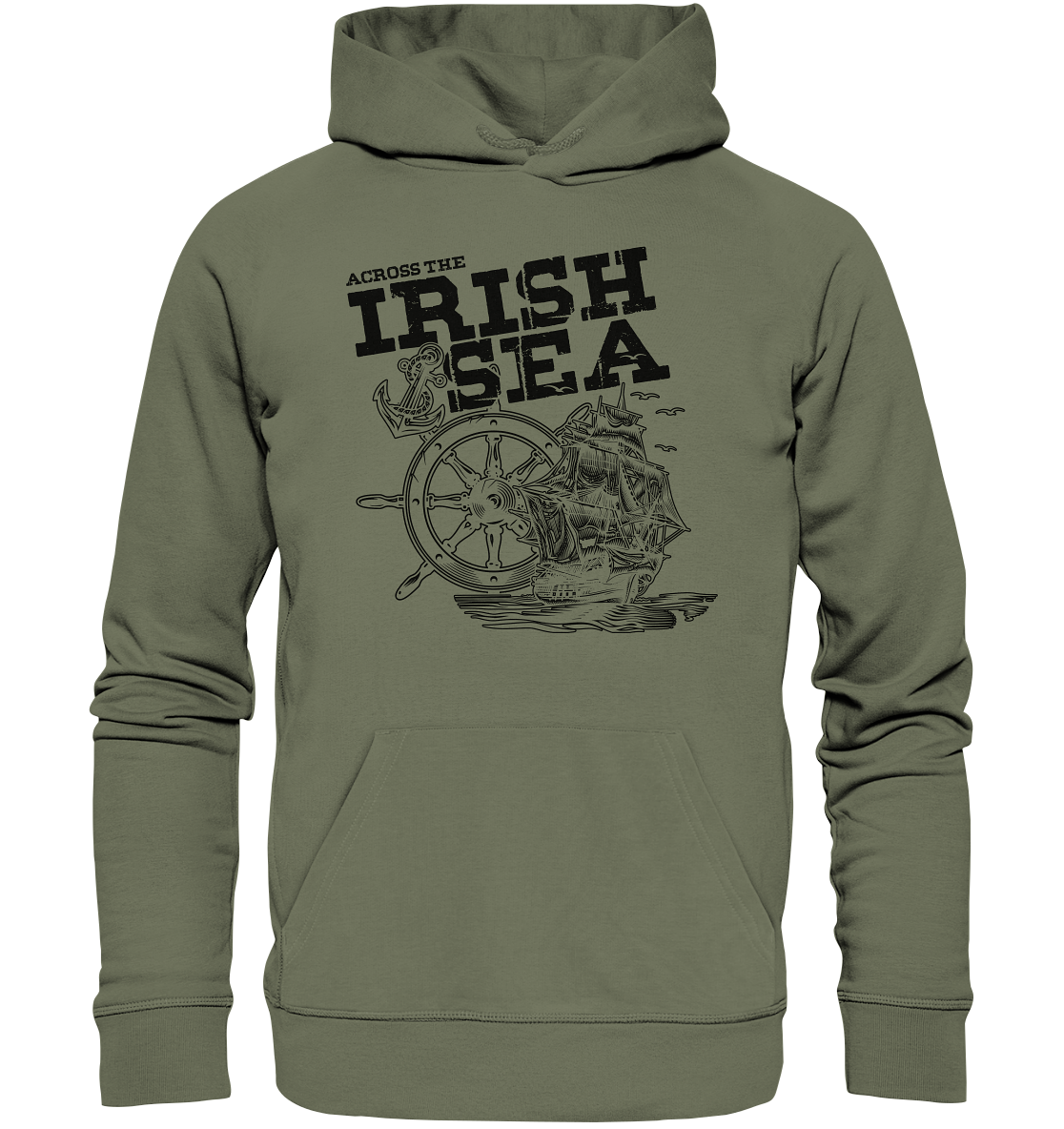 Across The Irish Sea - Premium Unisex Hoodie