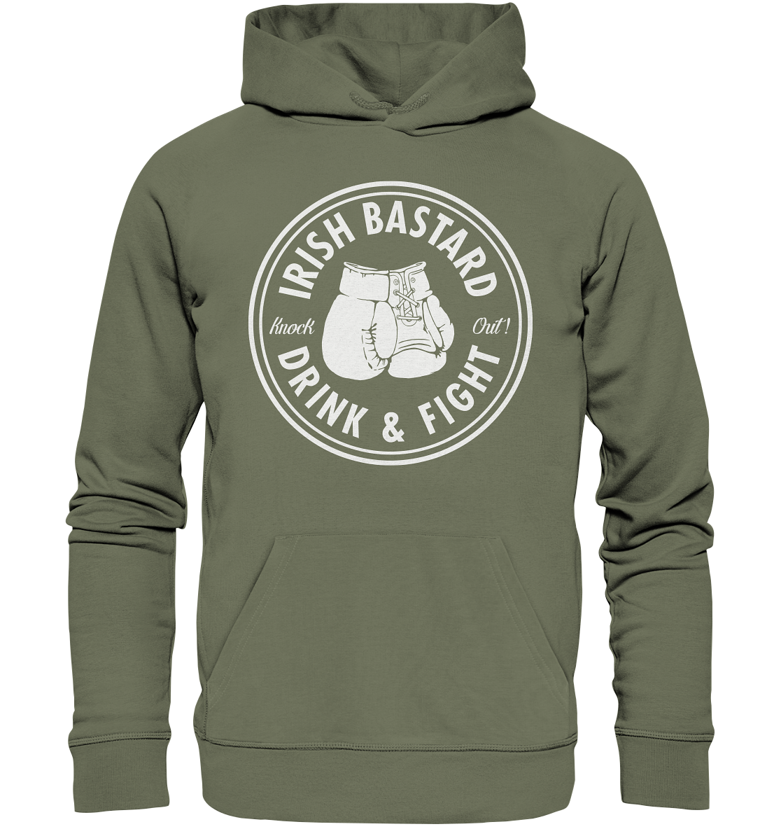 Irish Bastard "Drink & Fight" - Premium Unisex Hoodie