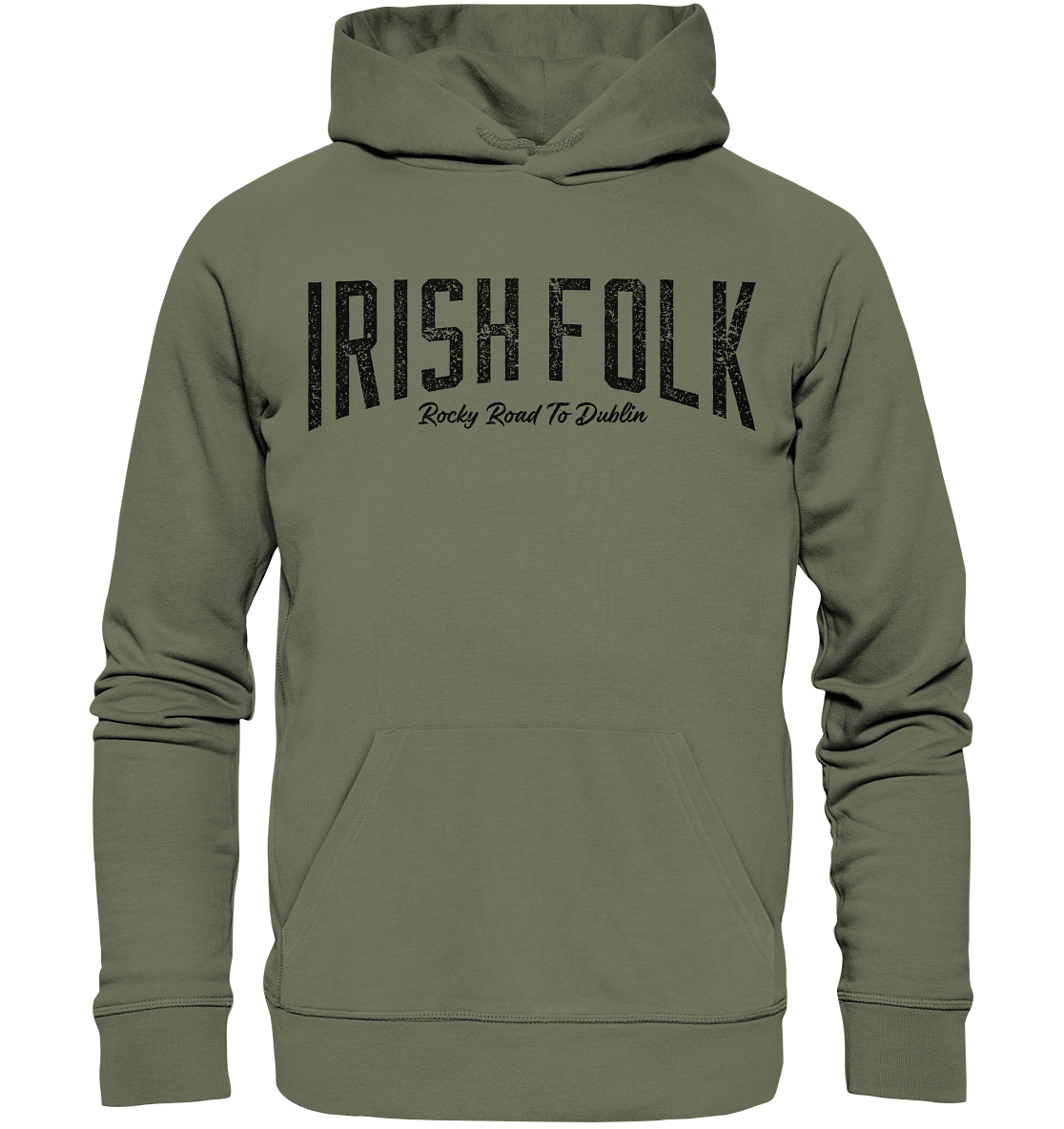 Irish Folk "Rocky Road To Dublin" - Premium Unisex Hoodie