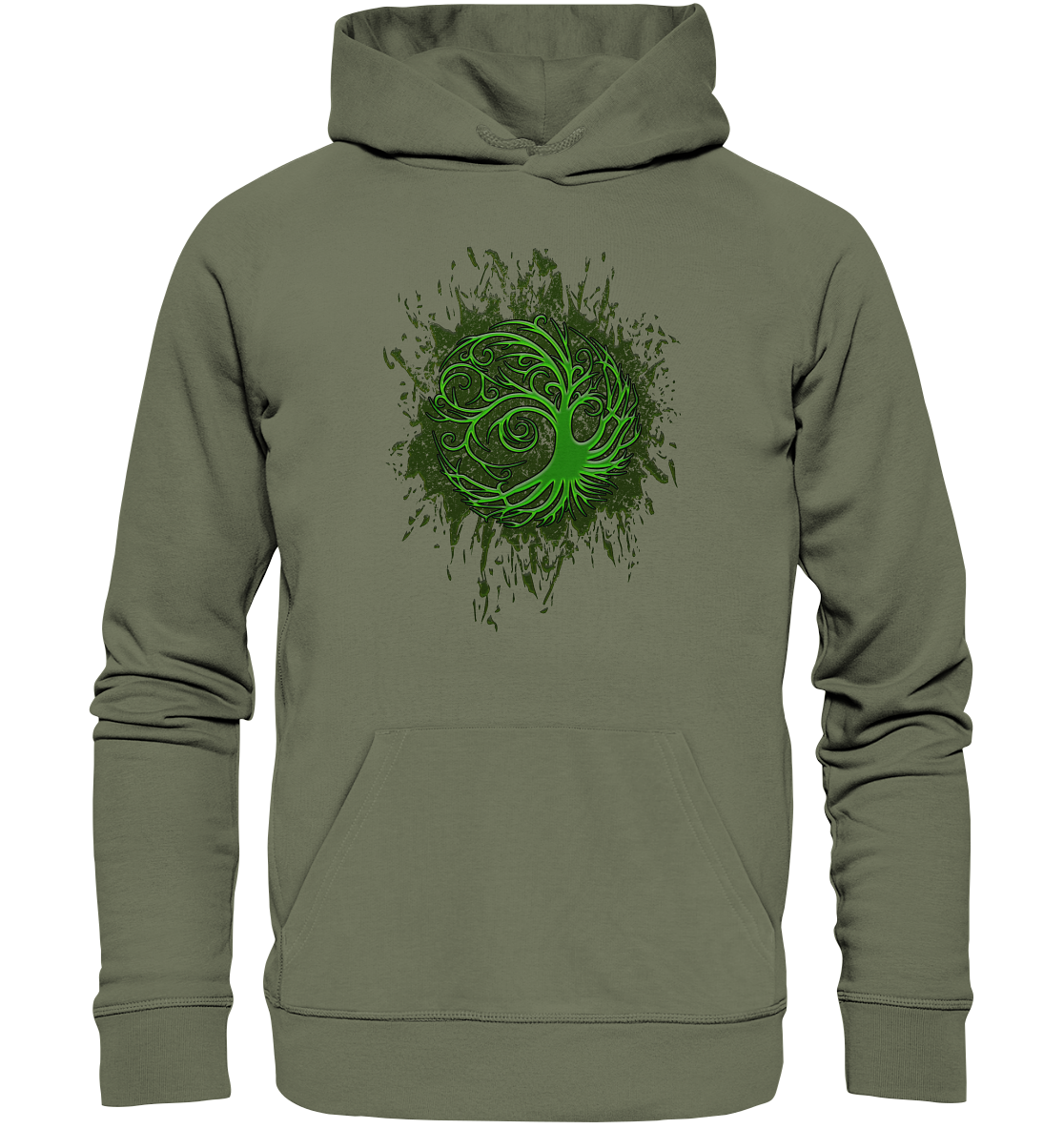 Celtic Tree "Splatter" - Premium Unisex Hoodie