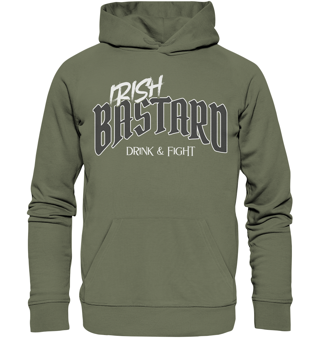 Irish Bastard "Drink & Fight" - Premium Unisex Hoodie