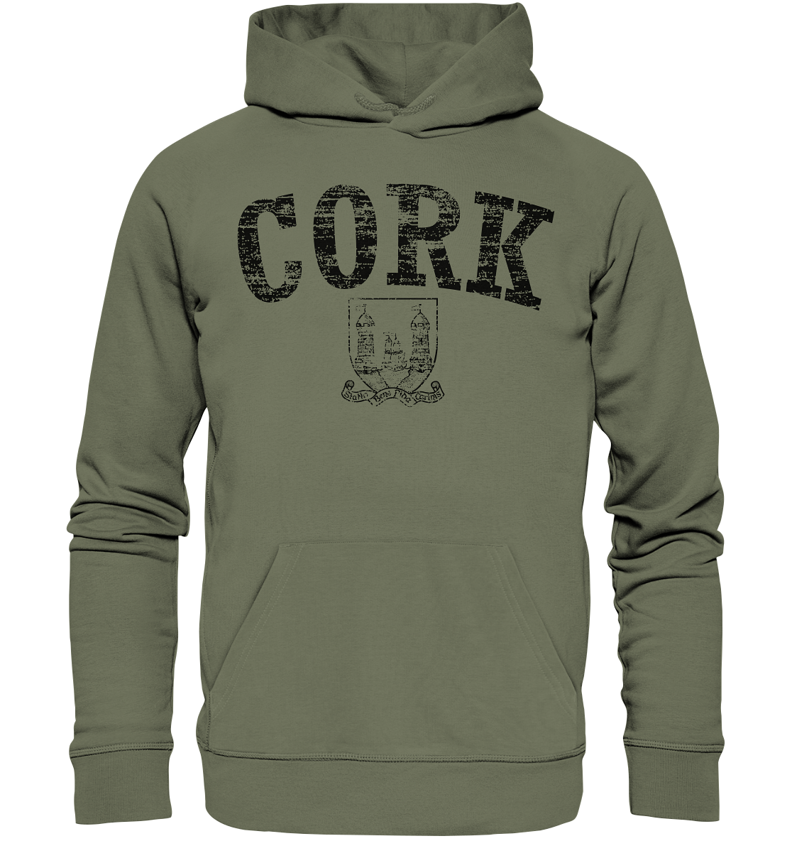 "Cork - Statio Bene Fida Carinis" - Premium Unisex Hoodie