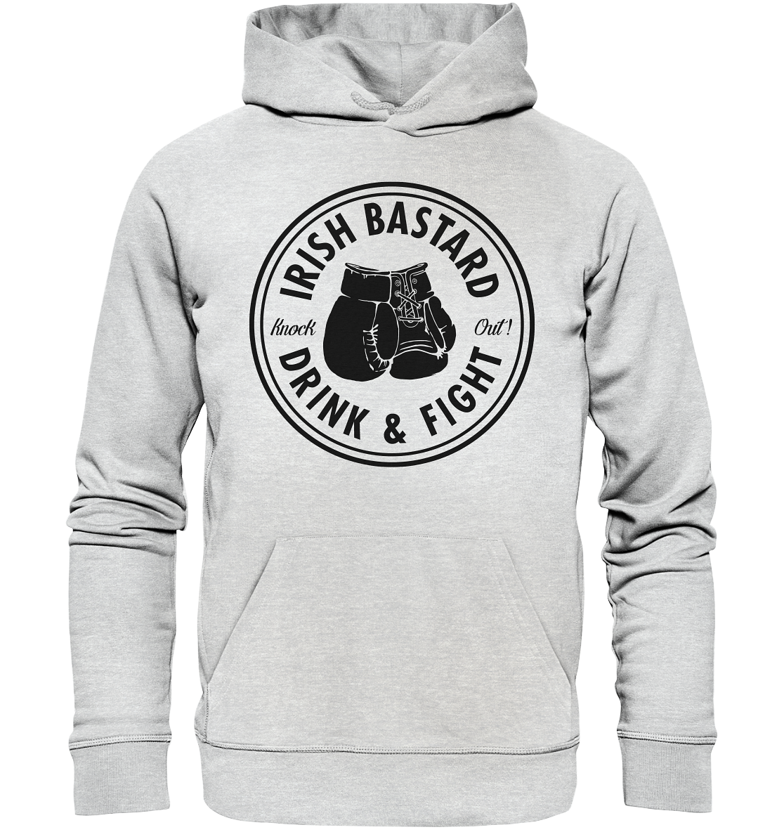 Irish Bastard "Drink & Fight" - Premium Unisex Hoodie