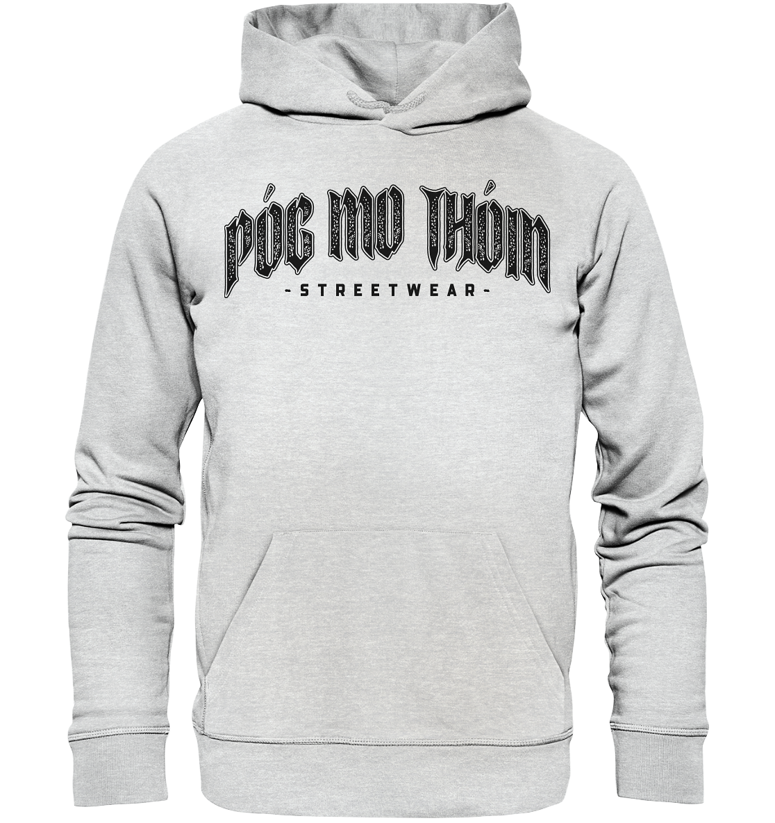 Póg Mo Thóin Streetwear "Black Logo" - Premium Unisex Hoodie