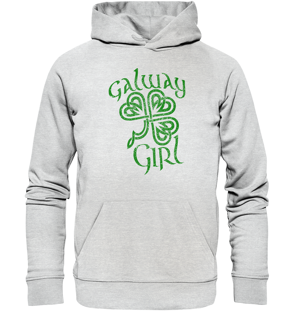"Galway Girl - Shamrock" - Premium Unisex Hoodie
