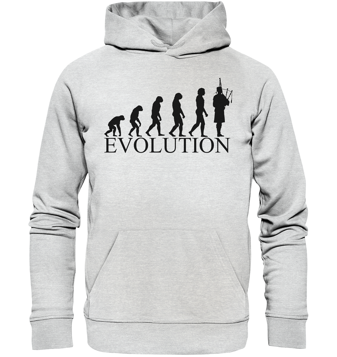 Bagpipe Evolution - Premium Unisex Hoodie
