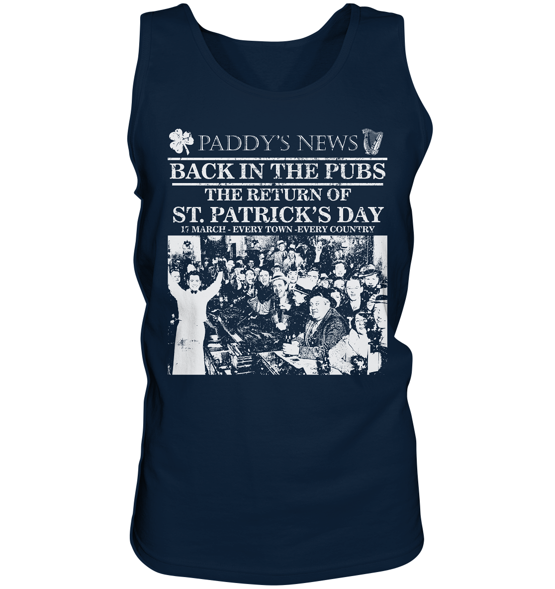 Back In The Pubs "The Return Of St. Patrick's Day" - Tank-Top