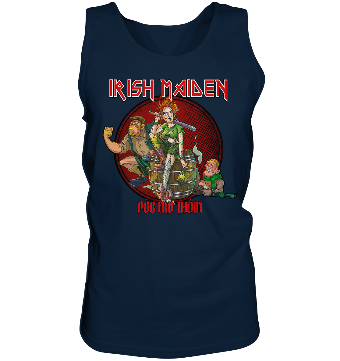Póg Mo Thóin Streetwear "Irish Maiden" - Tank-Top