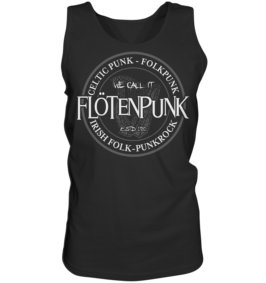 We call it "Flötenpunk" - Tank-Top