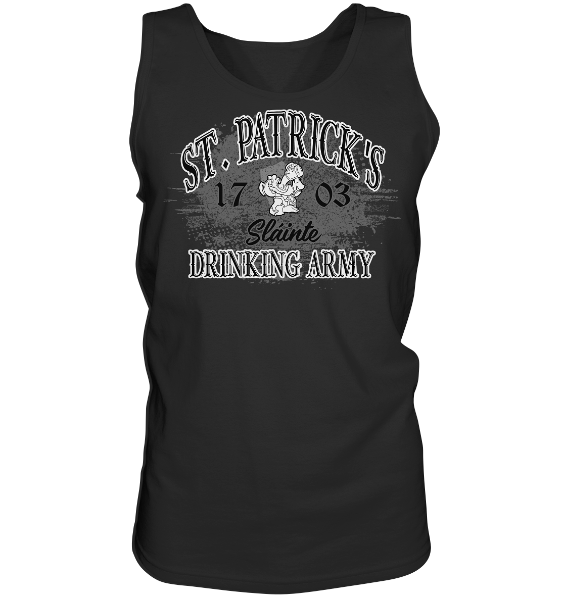 St. Patrick's Drinking Army "Sláinte" - Tank-Top