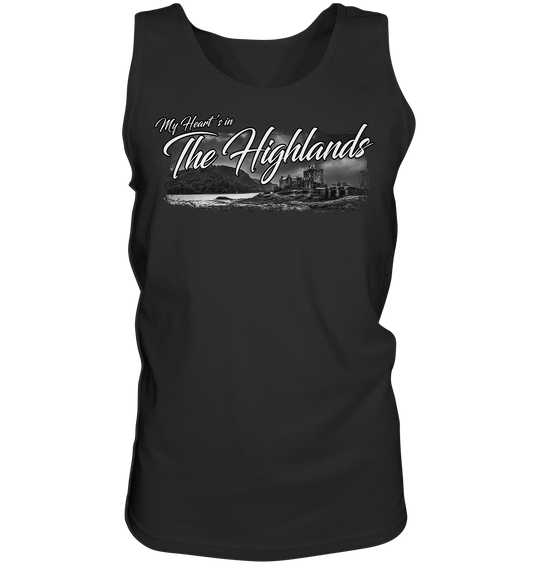 "My Heart's In The Highlands" - Tank-Top
