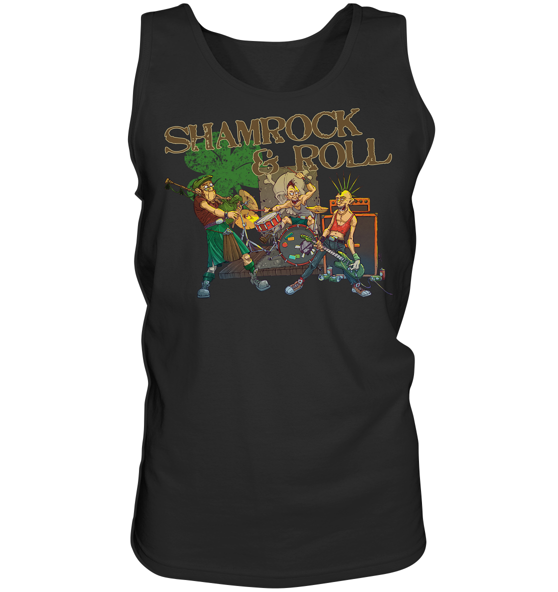 Shamrock & Roll "Band" - Tank-Top