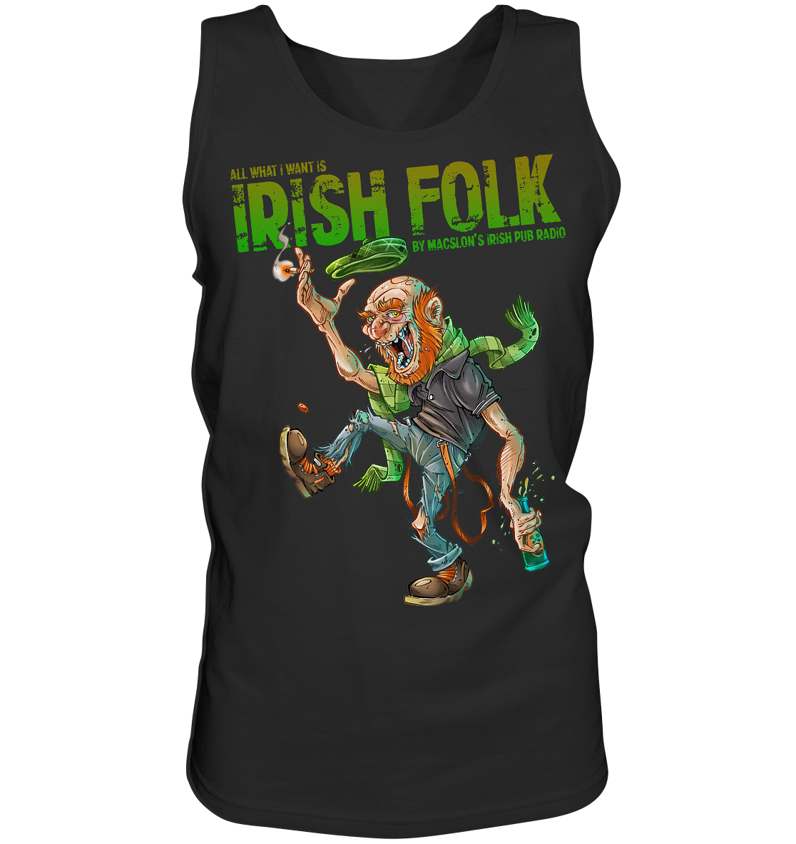 All What I Want Is "Irish Folk" - Tank-Top