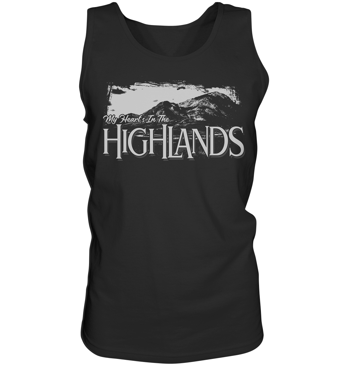"My Heart's In The Highlands" - Tank-Top