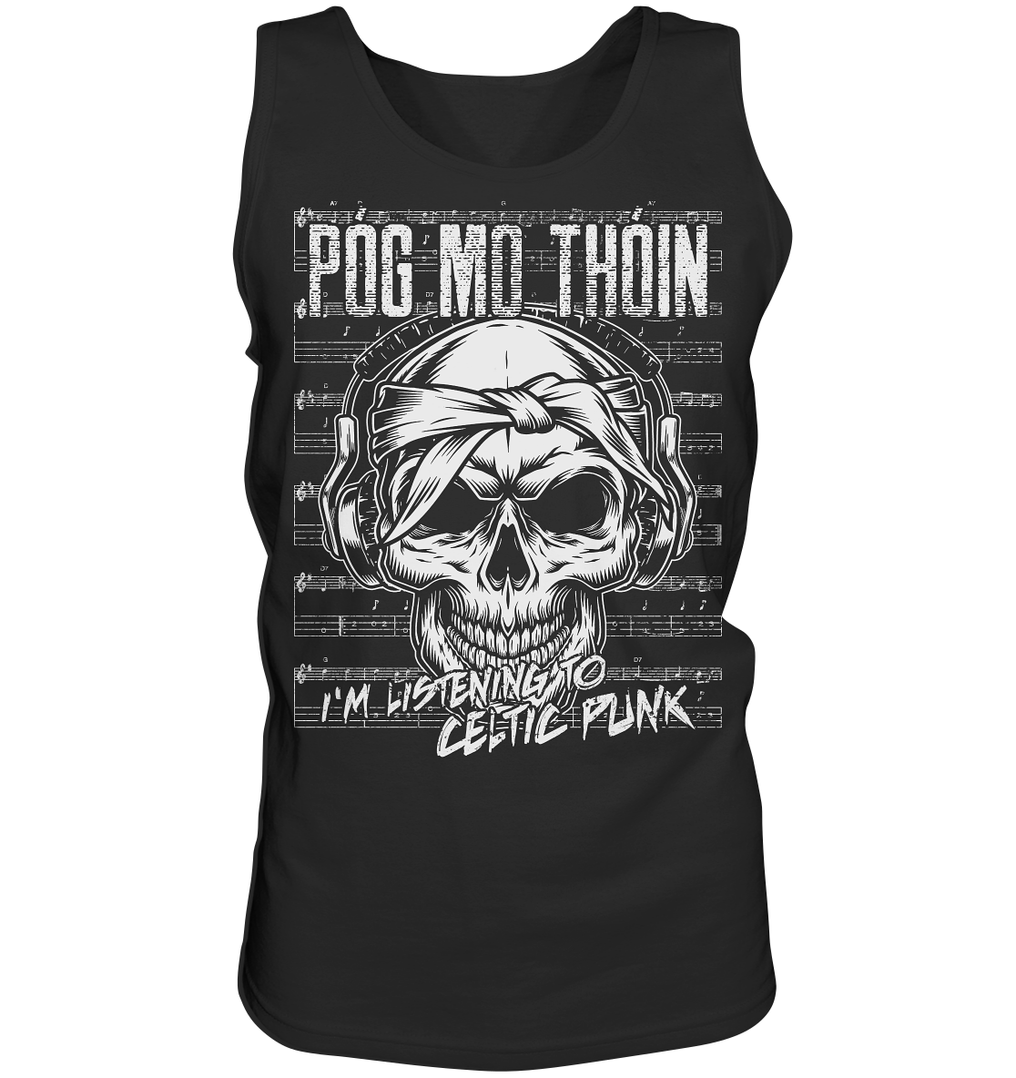 Póg Mo Thóin "Celtic Punk" - Tank-Top
