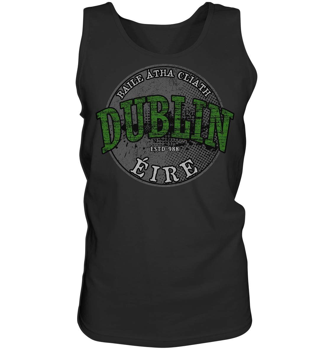 Dublin "Estd 988 / Baile Átha Cliath / Éire" - Tank-Top
