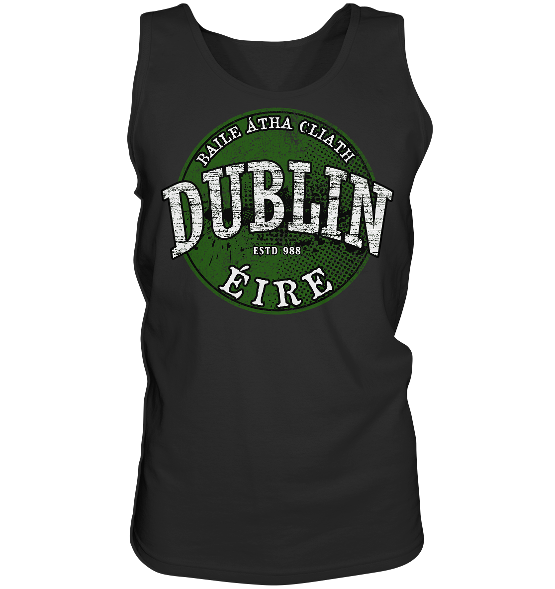 Dublin "Estd 988 / Baile Átha Cliath / Éire" - Tank-Top