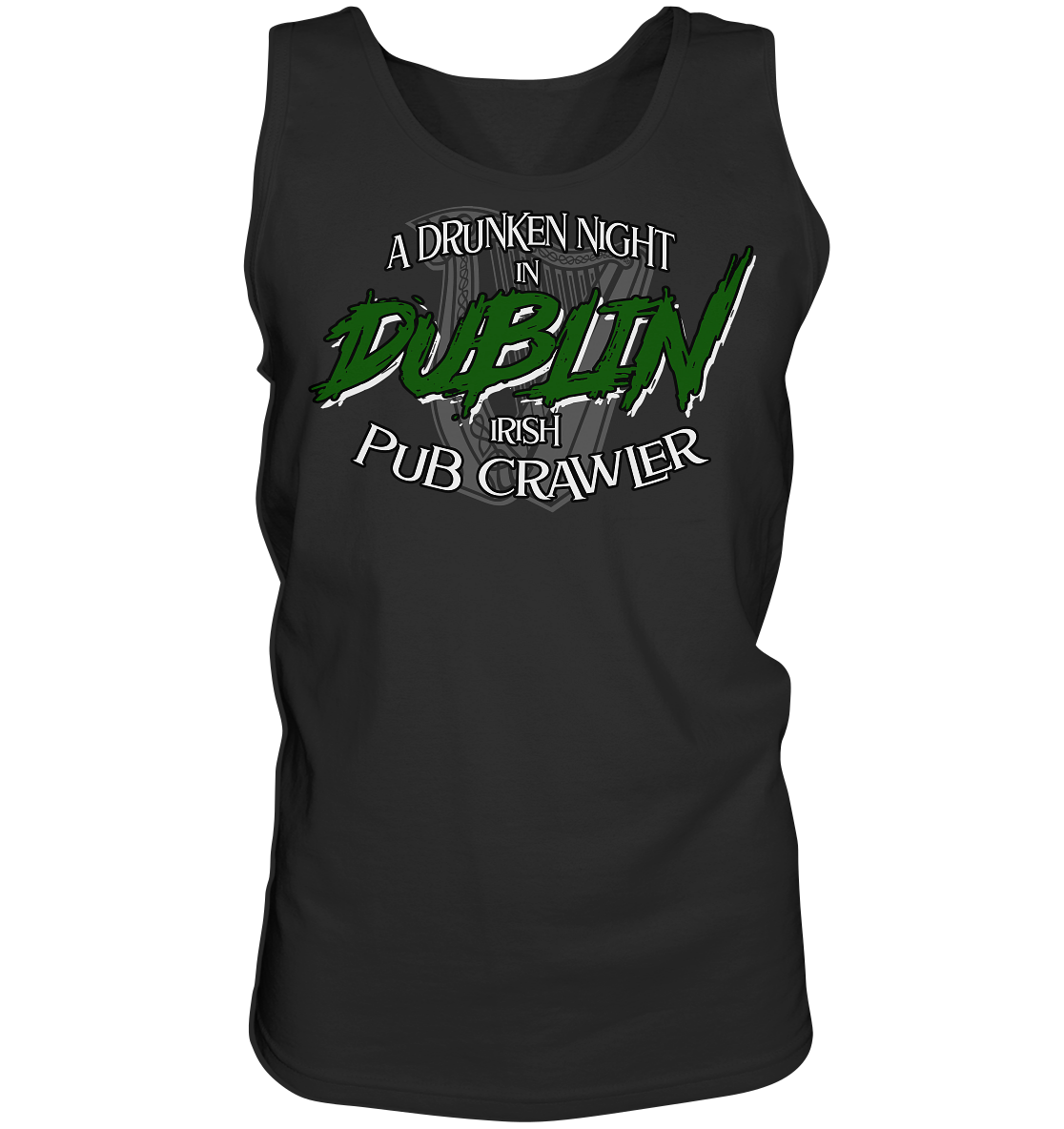 A Drunken Night In Dublin "Irish Pub Crawler" - Tank-Top
