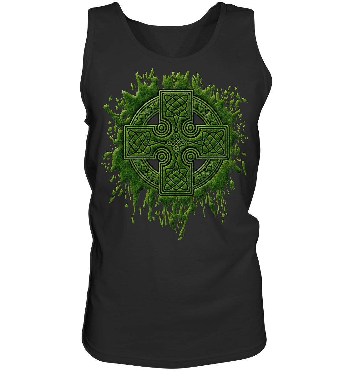 Celtic Cross "Splatter" - Tank-Top