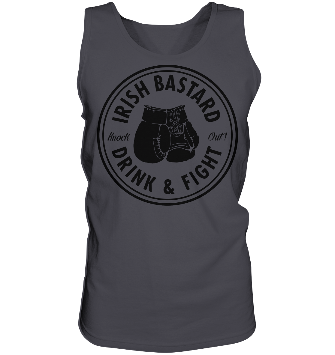 Irish Bastard "Drink & Fight" - Tank-Top