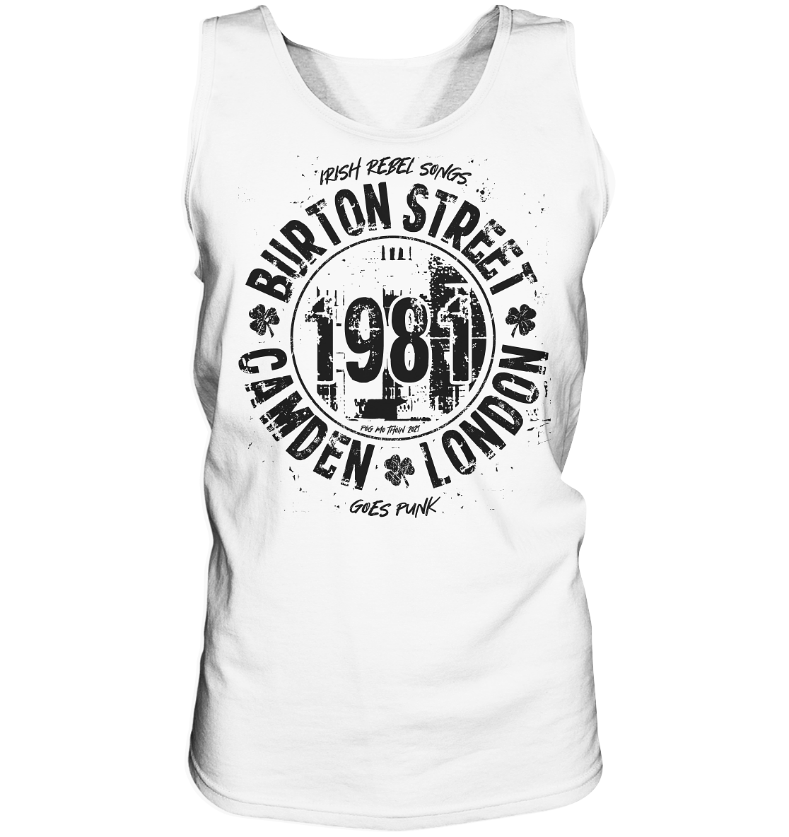 Póg Mo Thóin Streetwear "Burton Street" - Tank-Top