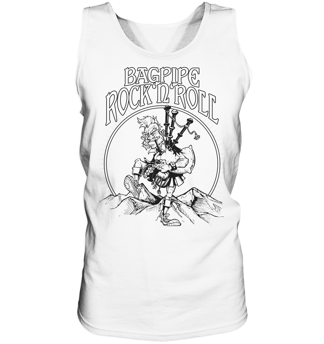 Bagpipe Rock'n'Roll - Tank-Top