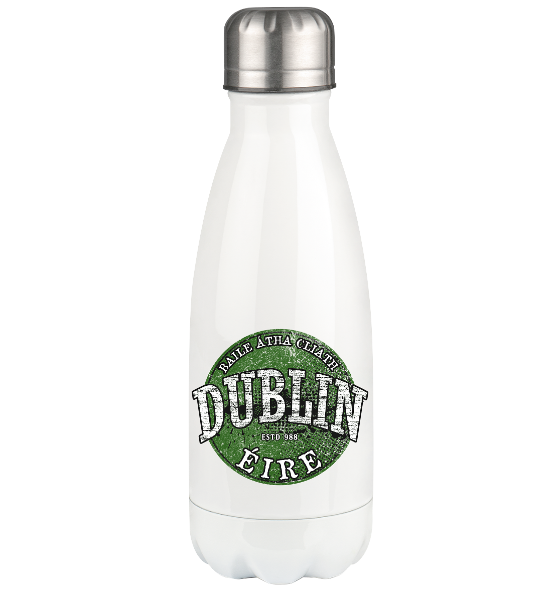 Dublin "Estd 988 / Baile Átha Cliath / Éire" - Thermoflasche 350ml