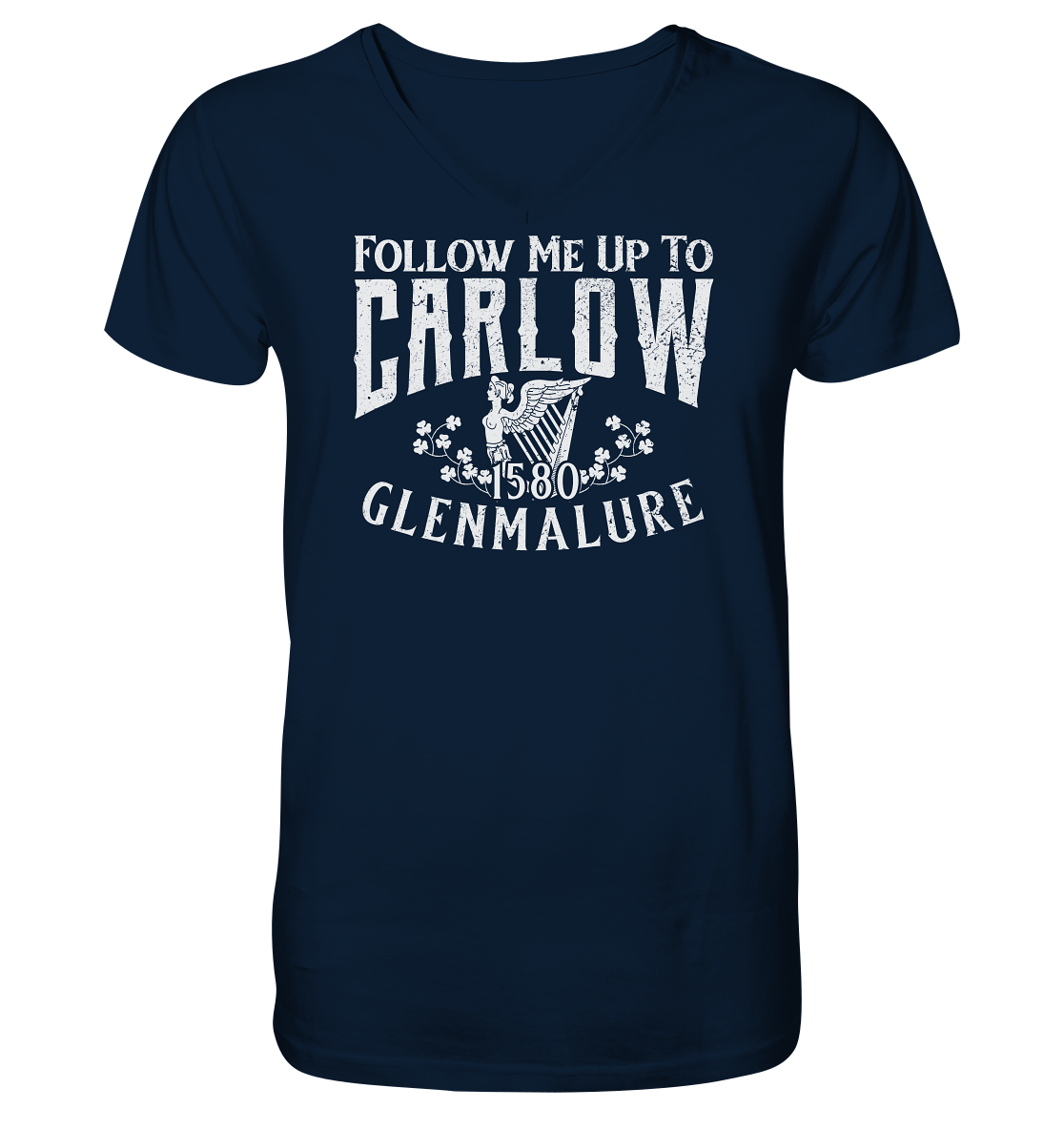 Follow Me Up To Carlow - V-Neck Shirt