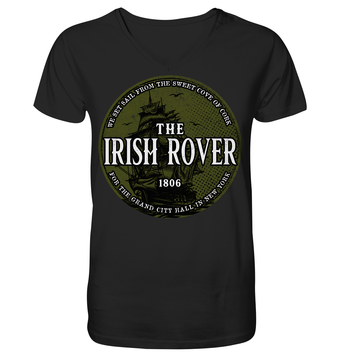 "The Irish Rover" - V-Neck Shirt