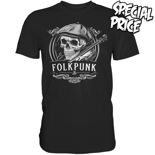 Folkpunk "Crest" - Premium Shirt (Größe M)