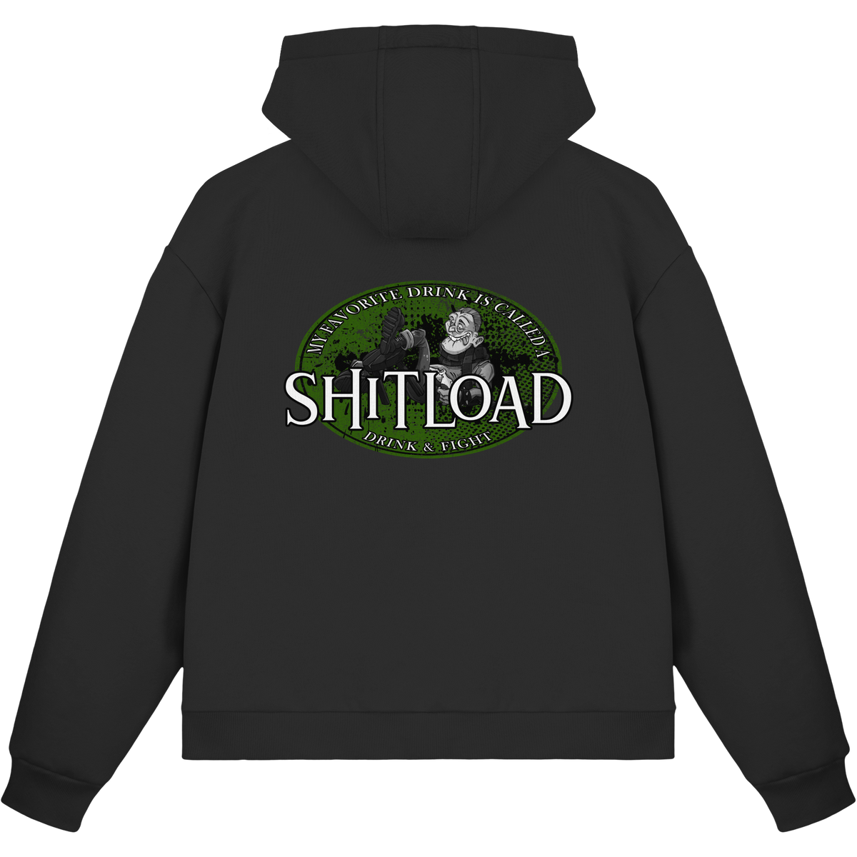 My Favorite Drink Is Called A "Shitload"  - Fluffy Boxcut Zipper