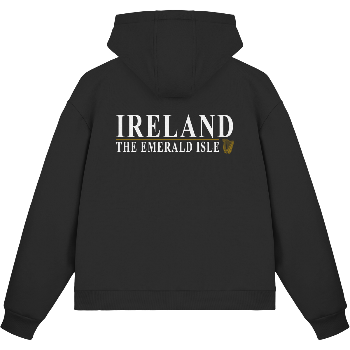 Ireland "The Emerald Isle"  - Fluffy Boxcut Zipper