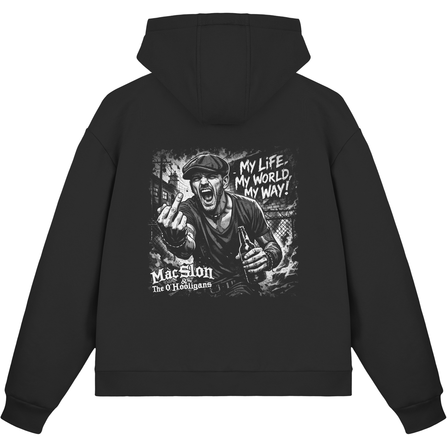 MacSlon & The O'Hooligans "My Life, My World, My Way" - Fluffy Boxcut Zipper