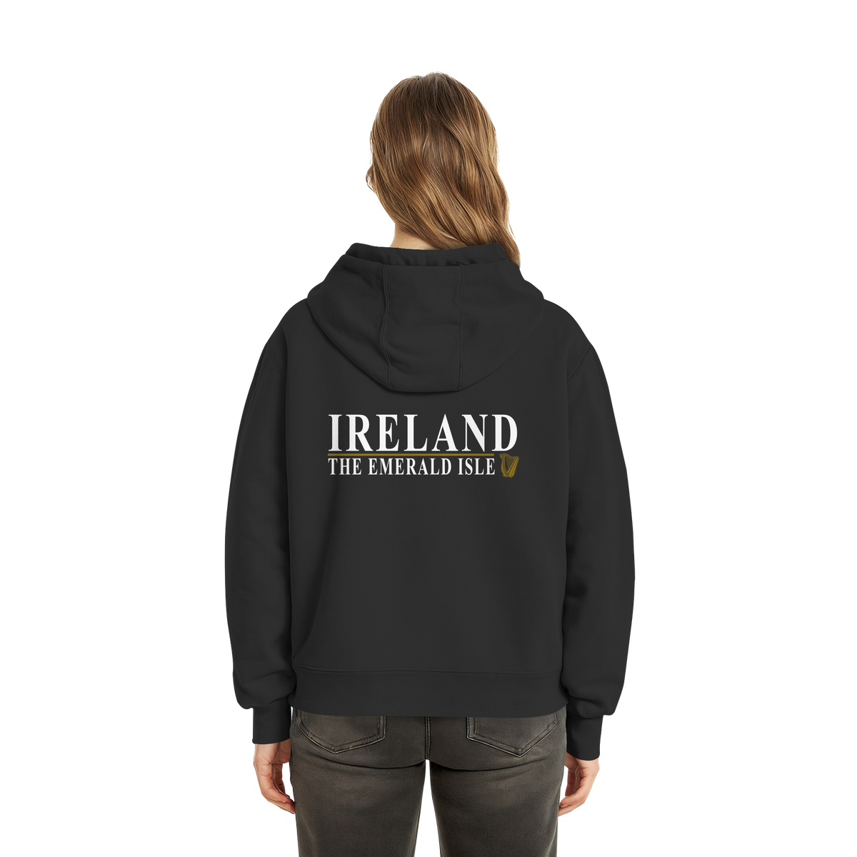 Ireland "The Emerald Isle"  - Fluffy Boxcut Zipper