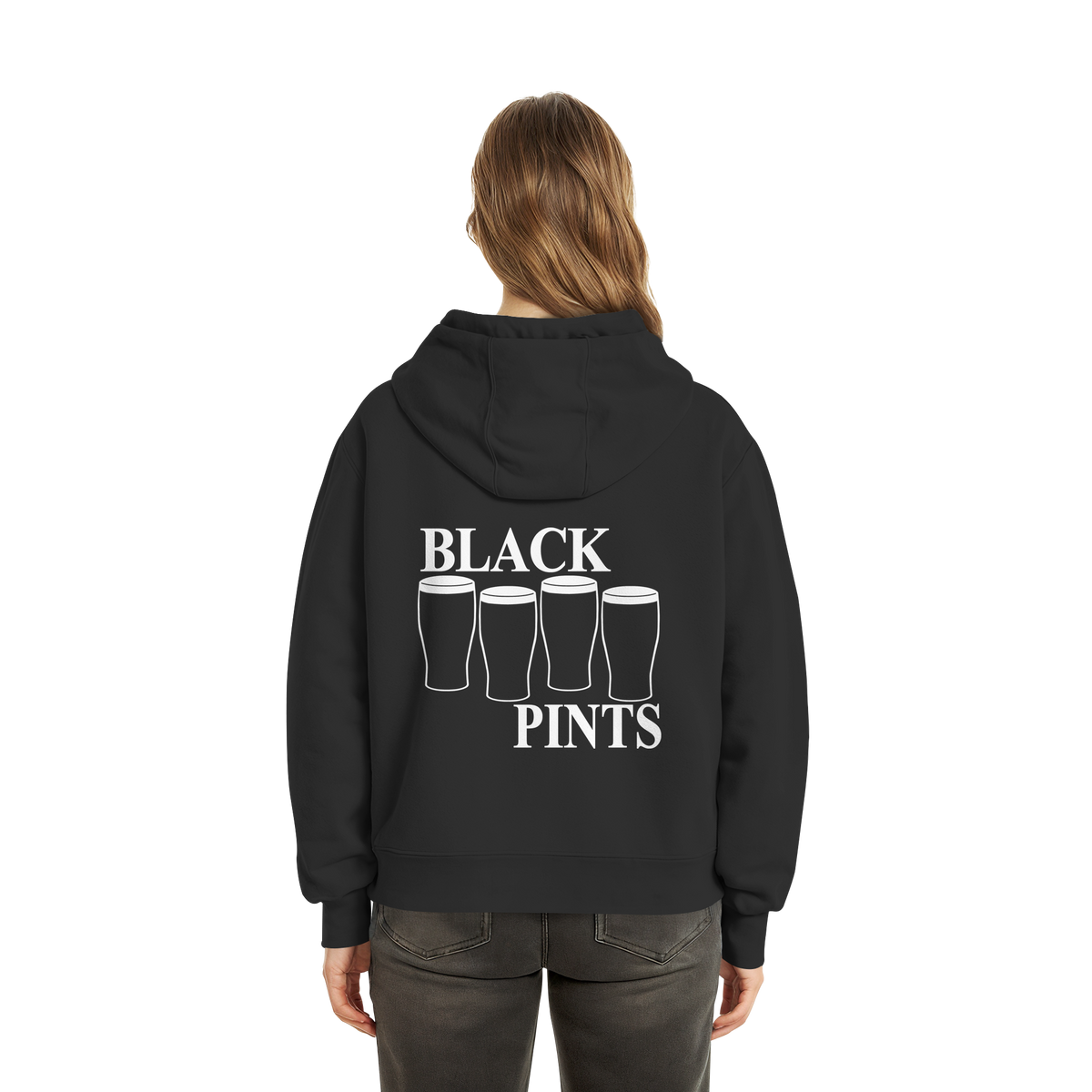 Black Pints  - Fluffy Boxcut Zipper