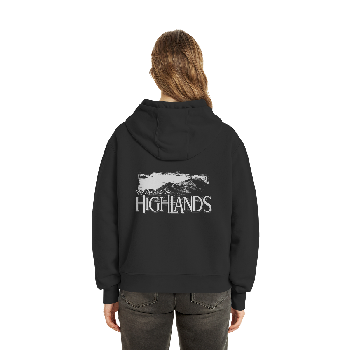 "My Heart's In The Highlands"  - Fluffy Boxcut Zipper